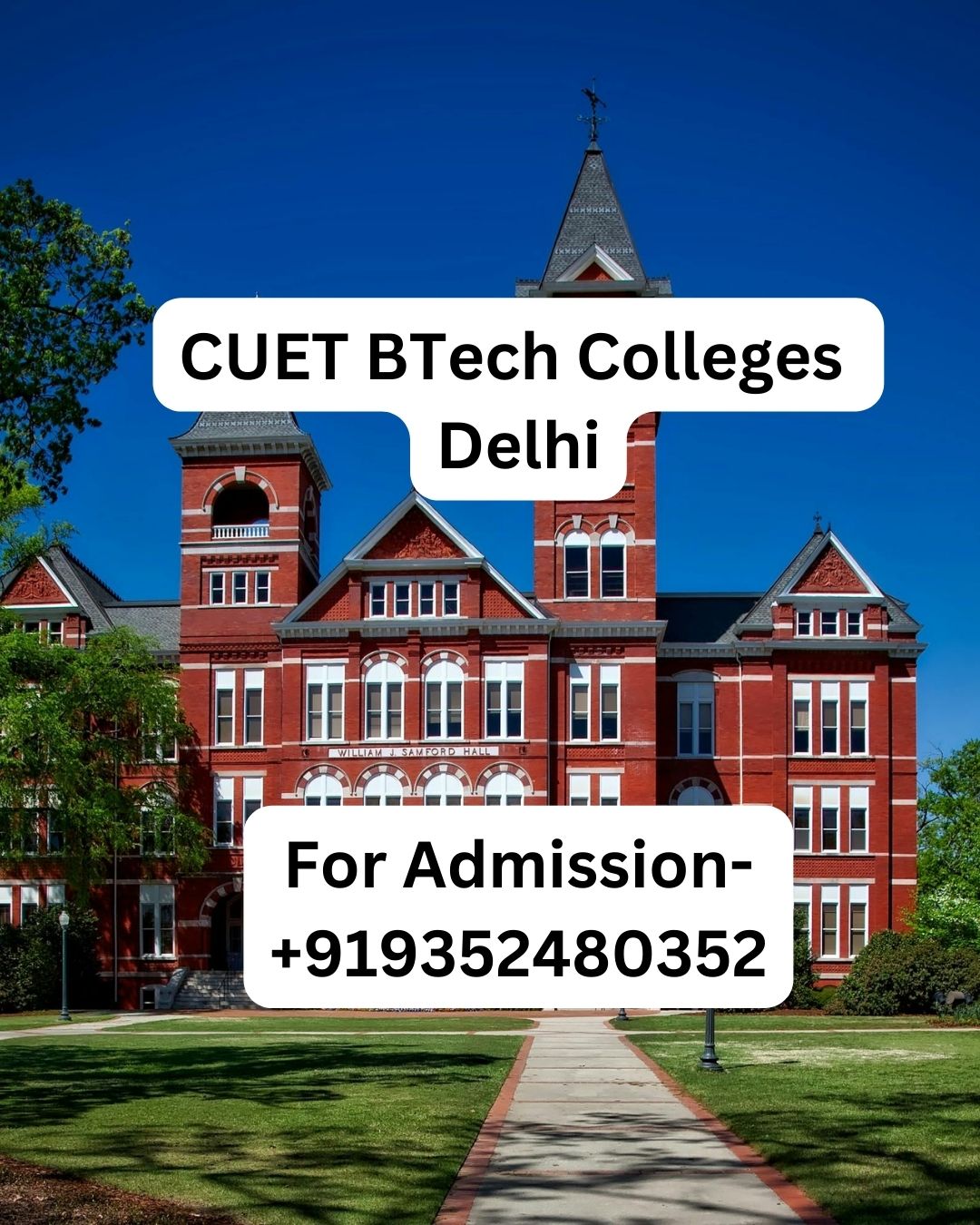 CUET BTech Colleges Delhi