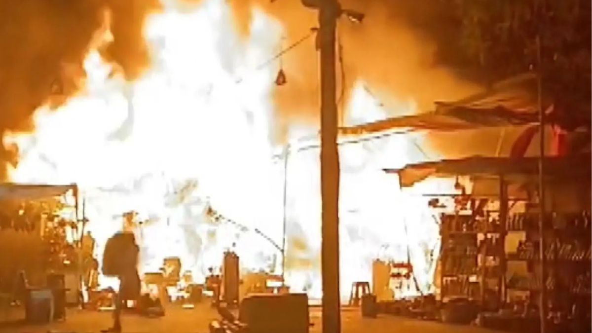 Dilli Haat Fire